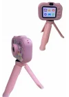 Mey İthalat® Çocuk Için Eğitici Video Kamera Ayaklı Mini Fotoğraf Makinesi