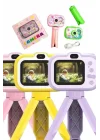 Mey İthalat® Çocuk Için Eğitici Video Kamera Ayaklı Mini Fotoğraf Makinesi