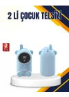 Mey İthalat® Çocuk ve Bebek Telsizi – 22 Kanal, VOX Modu, USB Şarjlı, Renkli Ekran