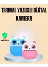 Mey İthalat® Çocuklar İçin Eğlenceli Dijital Kamera 1300mAh Şarjlı