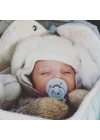 Mey İthalat®   Kauçuk Emzik 6-18 Ay Baby Blue