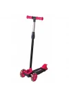 Mey İthalat®  Işıklı Twist Scooter Pembe