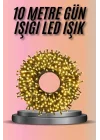 Mey İthalat® Dekoratif Aydınlatma Ampüllü 10 Metre Gün Işığı Şerit Led