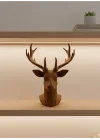 Mey İthalat® Dekoratif Kahverengi Geyik Biblo Salon ve Raf Dekoru