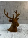 Mey İthalat® Dekoratif Kahverengi Geyik Biblo Salon ve Raf Dekoru