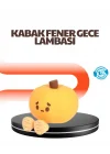 Mey İthalat® Dekoratif Pumpkin Gece Lambası Şarjlı Dokunmatik LED Işık