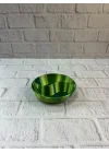 Mey İthalat® Dekoratif Yeşil Çerezlik Kase 4’lü Set 3x12 cm