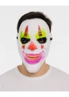 Mey İthalat® Delirten Gülüş Psikopat Palyaço Temalı Joker Maskesi