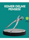 Mey İthalat® Deri Delme Pensesi 6 Uçlu Ayarlanabilir Kemer Delme Aleti Profesyonel Kullanım