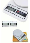 Mey İthalat® Dijital Hassas 10 Kg Mutfak terazisi tartısı LCD Ekran Mutfak Tartısı