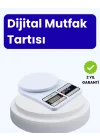 Mey İthalat® Dijital Mutfak Terazisi 10kg Kapasiteli 1g Hassasiyetli