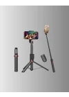 Mey İthalat® Dikey ve Yatay Çekim Destekli Selfie Stick Tripod