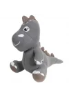Mey İthalat® Dino Peluş Oyuncak Gri 25 cm