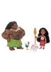 Mey İthalat®  Disney Moana 2 Moana ve Maui Oyun Seti 15 cm