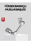 Mey İthalat® Döner Musluk Başlığı Çok Açılı Robotik Kol Su Tasarruflu