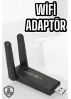 Mey İthalat® Dual Band Wifi Alıcı Adaptör USB 3.0 Destekli