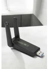 Mey İthalat® Dual Band Wifi Alıcı Adaptör USB 3.0 Destekli