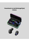 Mey İthalat® E10 Kablosuz Bluetooth Kulaklık – 3D Ses, Powerbank Şarj Kutusu