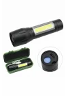 Mey İthalat® EL Feneri Uzun Menzilli Usb Şarj Edilebilir Kamp Lambası
