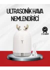 Mey İthalat® El Tipi USB Mini Soğuk Mist Nemlendirici 220 ml Tank