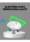 Mey İthalat® Elektrikli Kafa Derisi Masaj Aleti Islak ve Kuru Kullanım