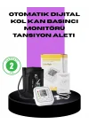 Mey İthalat® Elektronik Tansiyon Ölçer LCD Dijital Ekranlı
