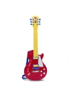 Mey İthalat® Elektronik Tuşlu ve Telli Askılı Kırmızı Gitar