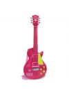 Mey İthalat® Elektronik Tuşlu ve Telli Askılı Pembe Gitar