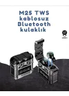 Mey İthalat® Ergonomik Tasarımlı Bluetooth Kulaklık | Suya Dayanıklı | Dokunmatik Kontrollü