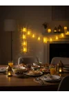 Mey İthalat® Ev Dekoru İçin Ramazan LED Işık Pilli Sıcak Sarı Cami Figürlü