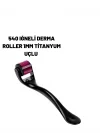Mey İthalat® Ev Tipi Mikro İğneli Cilt Bakım Aleti – 1 mm Titanyum Roller