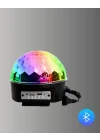 Mey İthalat® Ev ve Parti İçin Masaüstü Bluetooth Disko Topu Işık Gösterisi