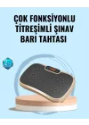 Mey İthalat® Evde Spor İçin Titreşimli Plate Fitness Platformu