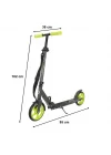 Mey İthalat® Flexi Max 2 Tekerlekli Scooter Yeşil
