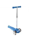 Mey İthalat® Evo Işıklı Move N Groove Mavi Üç Tekerlekli Scooter