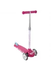 Mey İthalat® Işıklı Move N Groove Pembe Üç Tekerlekli Scooter