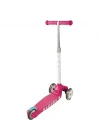 Mey İthalat® Işıklı Move N Groove Pembe Üç Tekerlekli Scooter