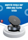 Mey İthalat® Evrensel Manyetik Araç Telefon Tutucu 360° Döner Başlık
