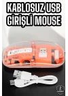 Mey İthalat® Fare Mouse Çift Modlu Kablosuz Bağlantılı 2.4GHz Destekli