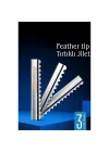 Mey İthalat® Feather Tip Tırtıklı Ustura Jileti 3 Adet 722120