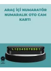 Mey İthalat® Fosforlu Numara Göstergesi