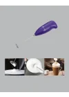Mey İthalat® Frappe ve Cappuccino Maker – Taşınabilir Pilli Köpürtücü Mikser