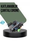 Mey İthalat® Full HD 1080P Drone Katlanabilir Gövde Uzun Pil Ömürlü