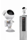 Mey İthalat® Gece Lambası Astronot Bluetooth Hoparlörlü Galaksi Işık Projektörü