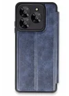 Mey İthalat®  General Mobile Era 30 Kılıf Flip Cover - Lacivert