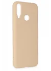Mey İthalat®  General Mobile GM 10 Kılıf Nano içi Kadife Silikon - Pudra