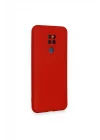 Mey İthalat®  General Mobile GM 20 Kılıf Nano içi Kadife Silikon - Kırmızı