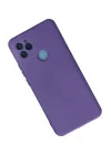 Mey İthalat®  General Mobile GM 21 Kılıf Nano içi Kadife Silikon - Mor