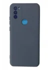 Mey İthalat®  General Mobile GM 21 Plus Kılıf Nano içi Kadife Silikon - Gri