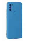 Mey İthalat®  General Mobile GM 21 Plus Kılıf Nano içi Kadife Silikon - Mavi